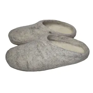 Sandal Kamar Felt Warna Alami/Jual Panas Sepatu Kamar Felt/Kualitas Tinggi Sandal Felt 2022/Jual Panas Warna Alami Felt