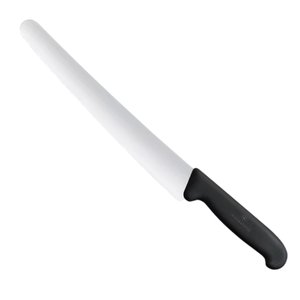 Couteaux à pain à manche noir en acier inoxydable, lame longue dentelée, couteaux professionnels de boulangerie pour trancher le pain, les gâteaux, les pâtisseries et les pains de mie - Product Image 1