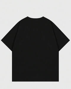 T-shirt en tricot pour homme de qualité supérieure, col rond, coupe ample, manches courtes, respirant, 100% coton, 300 grammes, personnalisable - Product Image 2