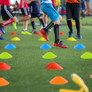 Conos de Agilidad en Forma de Disco, Marcadores Flexibles de Plástico PE para Entrenamiento de Fútbol - Product Image 2
