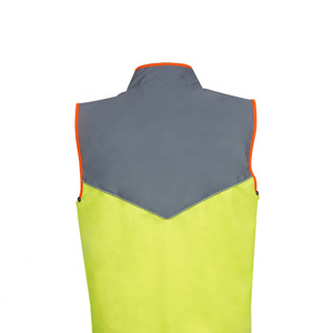 Vente en gros de gilets de sécurité réfléchissants en tissu tricoté haute visibilité les plus connus, avec plusieurs poches, classe 3 ANSI, LED clignotante, imperméables - Product Image 5