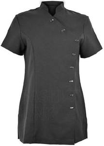 ชุดยูนิฟอร์มพยาบาล/สปา/เสริมสวยสำหรับผู้หญิง ผ้าสแปนเด็กซ์โพลีเอสเตอร์ ยืดหยุ่นได้ ขายส่ง รับตัดตามแบบ - Product Image 3