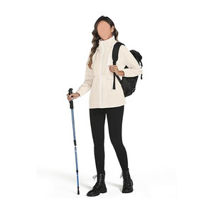 Custom Woven Rain <b>Jacket</b> for <b>Women</b> <b>Hooded</b> <b>Lightweight</b> Waterproof Packable Outdoor Windbreaker Zipper Pockets Breathable - Product Image 4