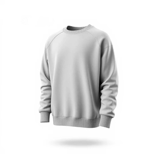 Men's Winter Custom Crewneck Sweatshirts 100% Cotton <b>Thick</b> <b>Fleece</b> Lined Long Sleeve Embroidered OEM Service Custom Color Size - Product Image 1