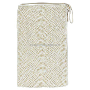 Handmade Premium Boho Women's Crossbody Sling Purse <b>Vintage</b> Professional <b>Mobile</b> <b>Phone</b> Bag with Hook Triangle Pattern Waterproof - Product Image 3
