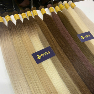 Cheveux humains bruts vietnamiens 100% naturels, super double drawn, cuticules alignées, vente en gros - Product Image 1