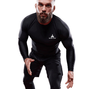 Custom Printed <b>Rash</b> <b>Guard</b> MMA Grappling <b>Rash</b> <b>Guard</b> <b>BJJ</b> Jiu Jitsu Long Sleeve Training Wear - Product Image 6