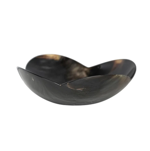 Juego de Tazones para Servir y Mezclar, Tallados en Cuerno de Búfalo con Diseño Animal, Impermeables, Forma Natural, Regalo de Navidad y Año Nuevo - Product Image 5