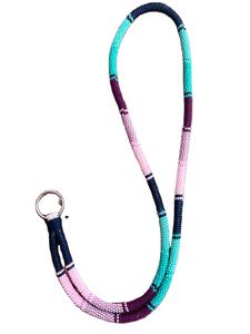 Hermoso Collar de Cuentas de Semillas Hecho a Mano, Llavero con Diseño Único de Cuentas de Semillas, Cordón de Poliéster Personalizado con Diseño Único - Product Image 5