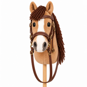 Brida de juguete de calidad, hecha con componentes duraderos, ajuste cómodo y detalles elegantes para un equitación lúdica. - Product Image 5