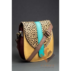 Mode cuir imprimé léopard sac à bandoulière femmes en peluche doux cuir de vache sac à bandoulière décontracté 2025 fourrure femme sac à main - Product Image 2