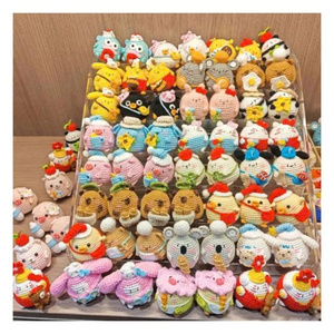 Animaux en crochet doux, jouet en peluche pour bébé, animaux en crochet faits main au Vietnam, poupée en laine pour enfants, cadeau de Noël, décoration du Nouvel An - Product Image 4