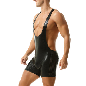 Custom Made High Quality Men's <b>Singlets</b> for Summer Breathable <b>Running</b> Knitted Workout Polyester/Cotton 220g Scope Neck - Product Image 3