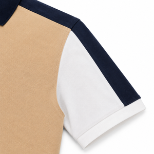 เสื้อเชิ้ตผู้ชายผ้าโพลีเอสเตอร์ 100% ป้องกันรอยยับ ดีไซน์เรียบง่าย แขนสั้น ผ้าถัก ระบายอากาศได้ดี ปรับแต่งได้ ติดกระดุมด้านหน้า - Product Image 4