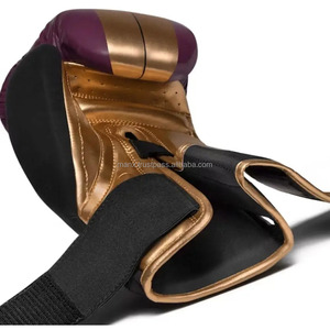 Premium Quty 8oz gants de boxe en cuir de vachette Style Pro adulte entraînement coup de pied gants de sparring sport y compris entraînement thaïlandais - Product Image 2