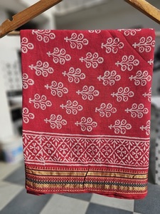 Export Quality Handmade Print Cotton Beachwear Leaf Design Lightweight Women’s Bikini Cover-Up - Product Image 2