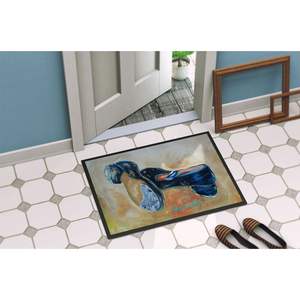 New Tapped Out Non-Slip <b>Indoor</b>/Outdoor Doormat Shoes 18H X 27W Low Pile <b>Washable</b> Rugs for Entryway Front <b>Door</b> <b>Mat</b> - Product Image 4