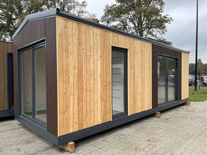 Casa Prefabricada Moderna, Estructura de Acero Modular, Casa Pequeña con Cocina y Dormitorio para Hotel, Parque, Vida al Aire Libre - Product Image 6