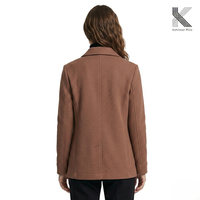 Chemisier-veste long en coton et élasthanne pour femme, style décontracté, coupe ample, OEM ODM