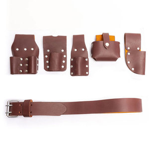 Leather Florist <b>Tool</b> <b>Belt</b> Bag for Gardening Farmer <b>Tool</b> Holsters Pouch Small - Product Image 5