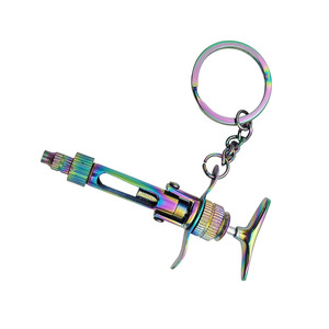Llaveros de equipo dental para uso comercial, de acero inoxidable color titanio, llaveros de regalo para médicos para promociones - Product Image 2