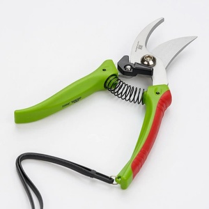 Sécateur de jardin JM202 7,5 pouces en acier inoxydable, lame courbée, verrou de sécurité, pour le marché américain et asiatique, vente en gros - Product Image 3