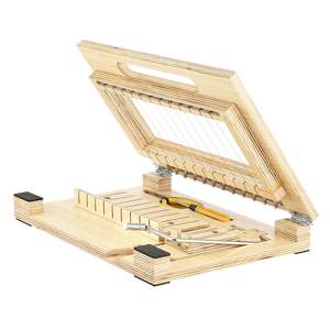 Multi-fatto a mano sapone candela tagliafili taglio con precisione 1-12 barre 1 pollice telaio in legno filo di acciaio fai da te strumento per fare-fili Extra - Product Image 1