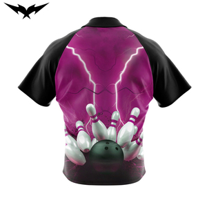 Nueva Llegada, Ropa Deportiva, Nombre Personalizado Impreso, Tela 100% Poliéster, Mejor Precio, Jersey de Bolos de Secado Rápido, Transpirable, Manga Corta - Product Image 6