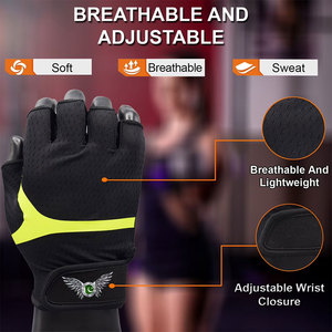 Gants de musculation professionnels pour salle de sport, logo personnalisé OEM, support rembourré pour les poignets, gants de fitness pour la vente en ligne au meilleur prix - Product Image 6