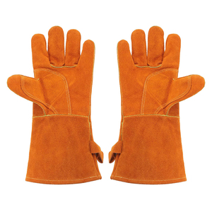 Guantes de Trabajo Industriales de Invierno Personalizados, Resistentes al Calor y Antideslizantes, Guantes de Cuero para Soldadura, de Pakistán - Product Image 1