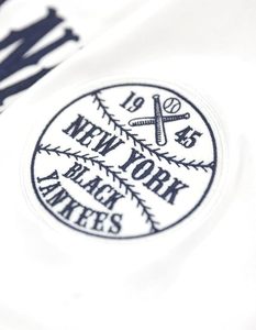 เสื้อแข่ง NLBM ลีกเนโกร์รีส์ รุ่น M2 Heritage สีดำ ยี่ห้อ Yankees - Product Image 3