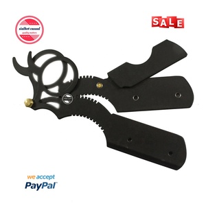 Porte-rasoir pour hommes, rasoirs de rasage pour hommes, rasoirs à lame simple droite, rasoir à rasoir, soins personnels - Product Image 4