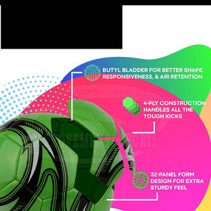 Balón de fútbol de diseño único de la mejor calidad, recién llegado, balón de fútbol para jóvenes, balón de fútbol con logotipo personalizado - Product Image 4