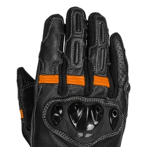Guantes de Motociclismo Cortos de Cuero de Primera Calidad para Verano, Transpirables, Perforados, Impermeables, Ignífugos y Ligeros para Hombre y Mujer - Product Image 4