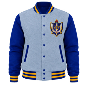 Women's Sigma Gamma Rho Bomber Jacket Custom Greek Sorority Varsity Jacket Embroidered Letter Design Warm Casual Outerwear - Product Image 1