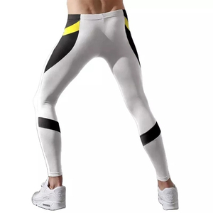 Bodybuilding <b>Men's</b> Sportswear Gym Wear Leggings 2025 Latest Model Fitness Yoga Wear Seamless <b>Tights</b> <b>Men</b> Leggings - Product Image 6