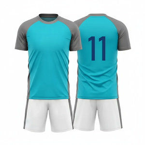 Unisex Adult Soccer Wear Automated Cutting Technique Digital Print Soccer Uniform Breathable - Product Image 5