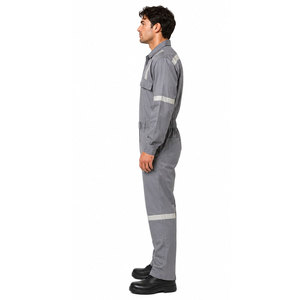 Combinaison de travail de sécurité / Vêtement de travail avec bandes réfléchissantes / Combinaison de sécurité pour hommes la plus vendue pour les travaux de construction - Product Image 5