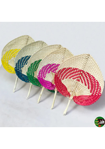 Handmade Vietnam Bamboo Fan Natural Palm Leaf Decorative Accessory for Home Decoration and Cooling - Product Image 3