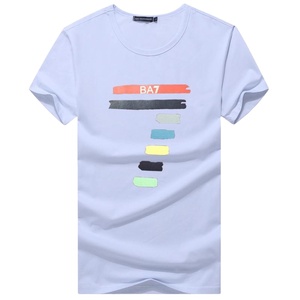 Printed Polyester Cotton Blend Women's T-Shirt Casual Single Jersey <b>Knitted</b> Quick Dry Breathable Custom Print Pattern OEM - Product Image 6