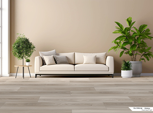 Película de grano de madera de estilo industrial Lámina de membrana de PVC Película de PVC decorativa para piso - Product Image 5