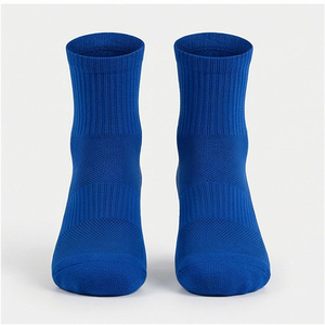 Chaussettes de sport en tissu tissé pour hommes, hiver, marque personnalisée, vente chaude, haute qualité, confortables, décontractées, sur mesure, respirantes - Product Image 1