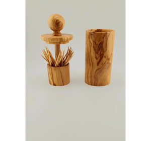 Boîte à cure-dents en bois massif de qualité supérieure, design classique, fabrication artisanale, nouveau design à prix abordable - Product Image 6