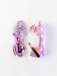 OZKIZ Korean LED Sandals for Girls Kids Fashion Shoes 2-7 Years Summer Wholesale - Product Image 1