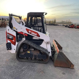 Chargeuse compacte sur chenilles Bobcat, moteur diesel, pompe hydraulique haute efficacité, matériel de construction en stock, 2500 kg, 2 roues motrices - Product Image 3