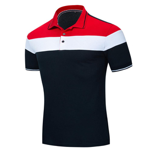 Camisas de Golf de Punto para Hombre, Manga Corta, Cierre de Cremallera, Estilo Casual, Logotipo Bordado Personalizado OEM, Secado Rápido - Product Image 4