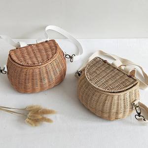 Bolsas de regalo hechas a mano para bebés, cestas de mimbre para niños, cestas de almacenamiento para niños pequeños de la más alta calidad - Product Image 1