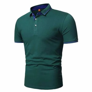 Nouveaux Polos Décontractés pour Hommes 2026 – Vente Chaude, Nouveau Design, Logo Personnalisé, Couleur Unie, Respirants - Product Image 4
