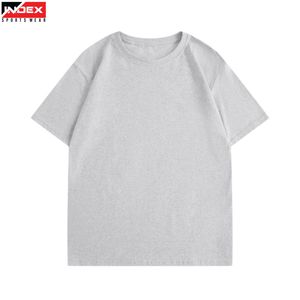 T-shirt populaire uni à col rond pour homme en coton, coupe confortable pour vêtements décontractés - Product Image 1