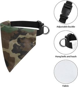 Bandana en coton personnalisé imprimé, foulard pour les sports de plein air et la mode - Product Image 5